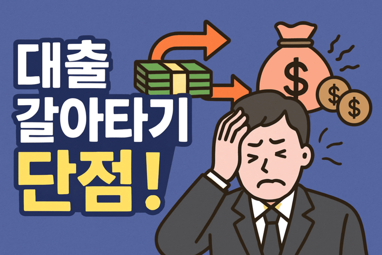 대출 갈아타기의 단점